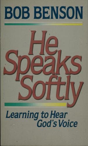 Cover image for He speaks softly