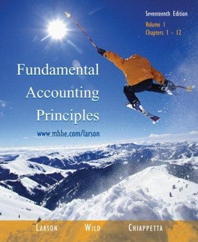 Cover image for Fundamental Accounting Principles Vol. 1