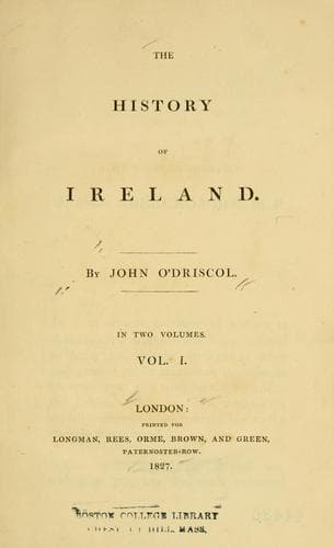 The history of Ireland