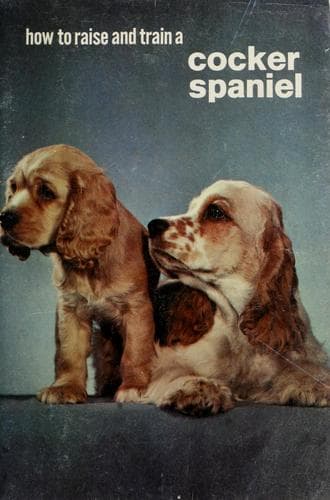 Cover image for How to raise and train a cocker spaniel