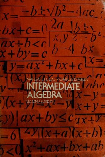 Cover image for Intermediate algebra
