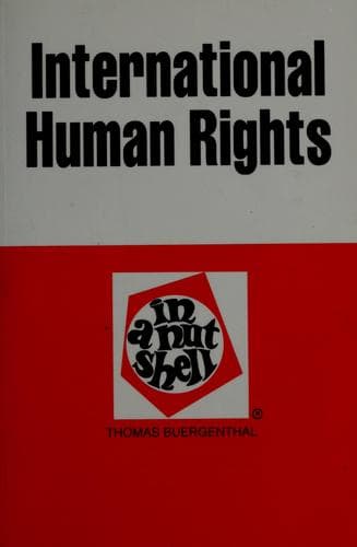 Cover image for International human rights in a nutshell