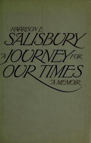 Cover image for A journey for our times