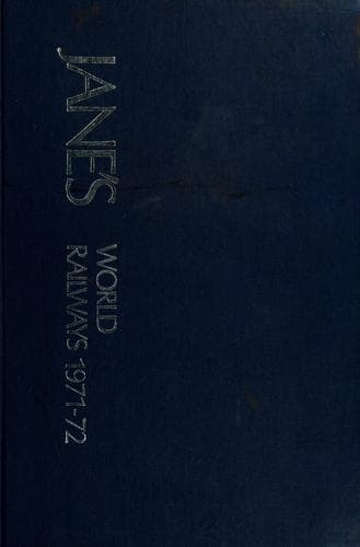 Cover image for Jane's World Railways
