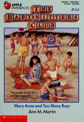 Cover image for Mary Anne and Too Many Boys (The Baby-Sitters Club #34)