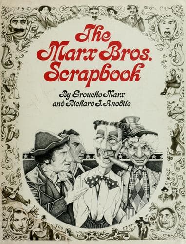 Cover image for The Marx Bros. scrapbook