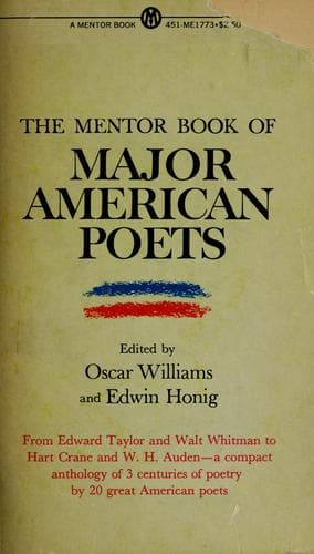 The mentor book of major American poets