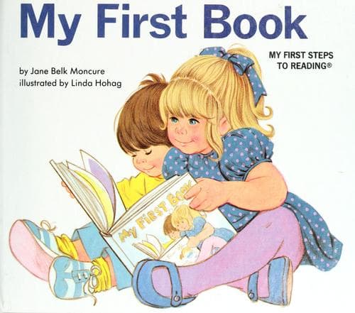 Cover image for My first book