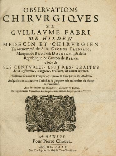 Observations chirvrgiqves