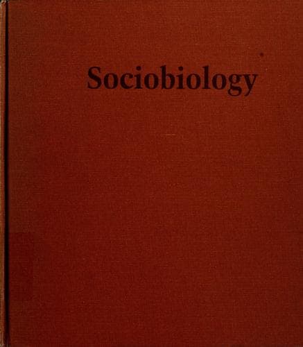 Cover image for Sociobiology