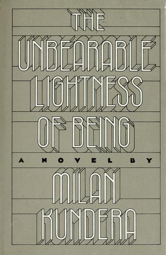 Cover image for The unbearable lightness of being