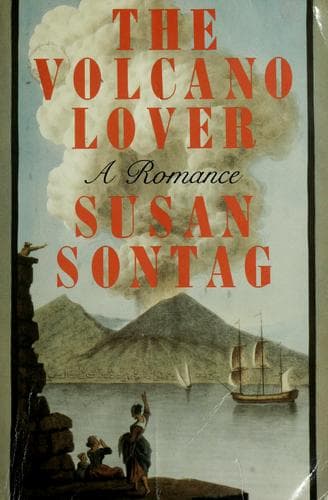 Cover image for The volcano lover