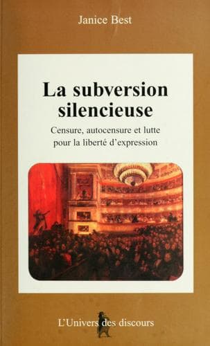 Cover image for La subversion silencieuse