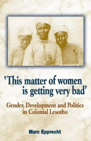 'This matter of women is getting very bad'