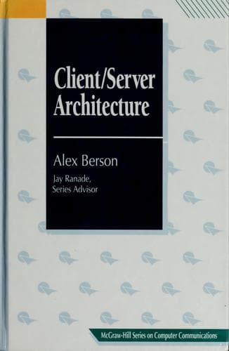 Cover image for Client-server architecture