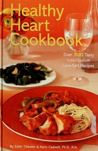 Cover image for Healthy heart cookbook