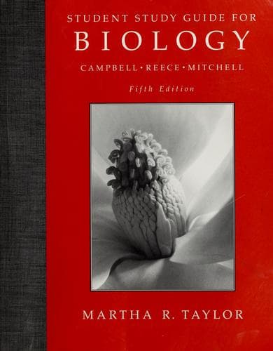 Cover image for Student Study Guide for Biology