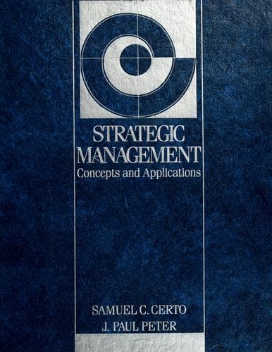 Cover image for Strategic management