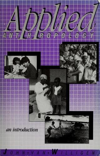 Cover image for Applied anthropology