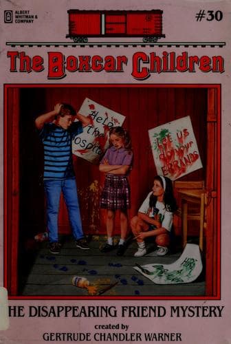 Cover image for The Disappearing Friend Mystery