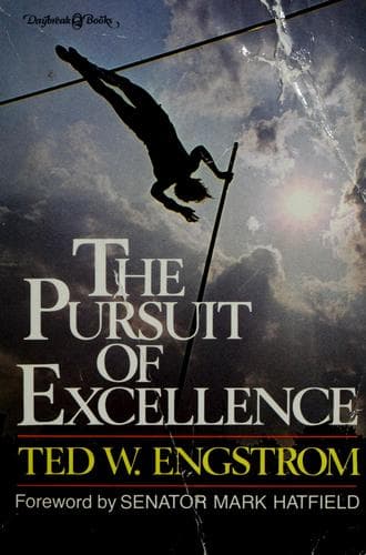 Cover image for The pursuit of excellence
