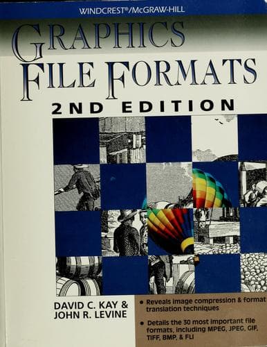 Cover image for Graphics file formats