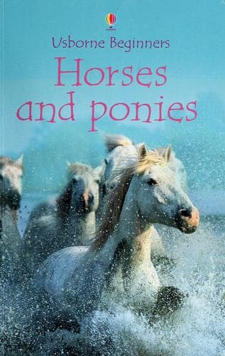 Cover image for Horses and Ponies (Usborne Beginners)