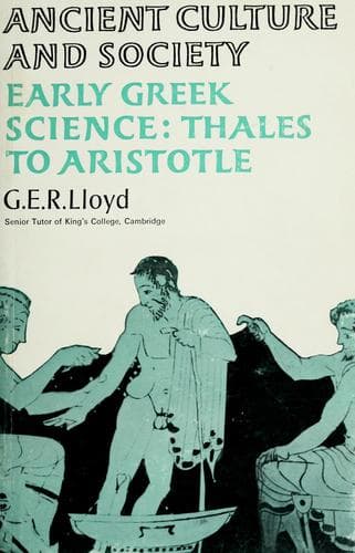 Cover image for Early Greek science: Thales to Aristotle