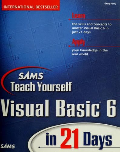 Cover image for Sams teach yourself Visual Basic 6 in 21 days