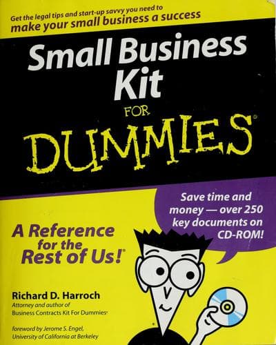Cover image for Small business kit for dummies