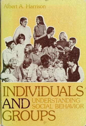 Cover image for Individuals and groups