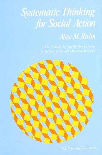 Cover image for Systematic thinking for social action
