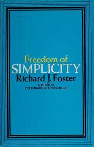 Cover image for Freedom of simplicity