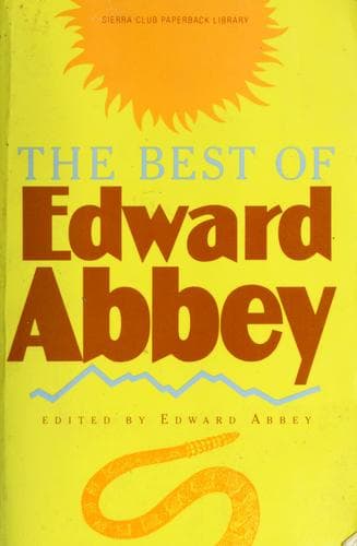 Cover image for The best of Edward Abbey