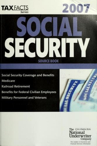 Cover image for Social Security Source Book 2007 (Social Security Manual)