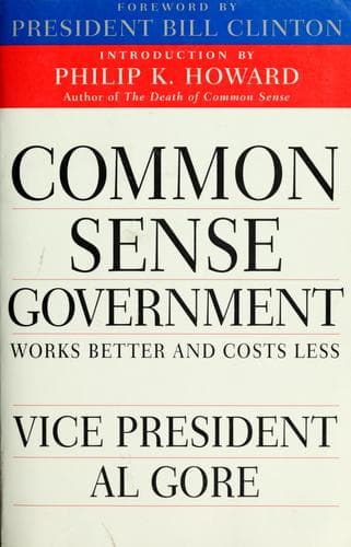 Cover image for Common Sense Government