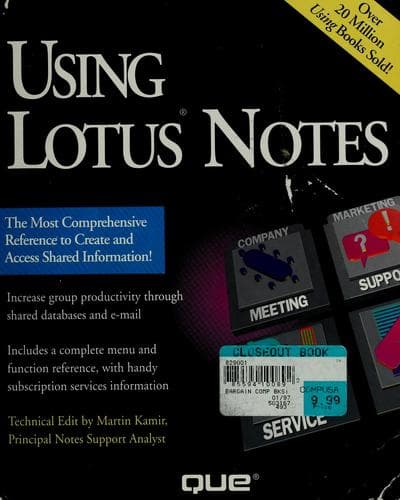 Cover image for Using Lotus notes