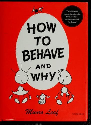 Cover image for How to Behave and Why