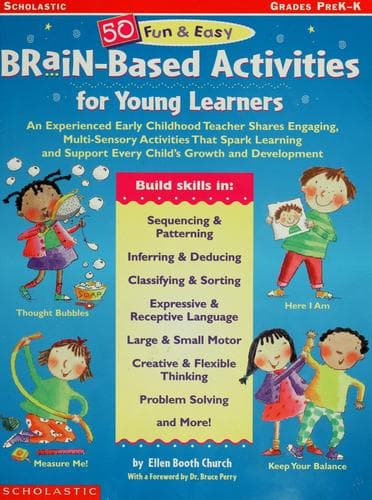 Cover image for 50 Fun and Easy Brain-Based Activities for Young Learners