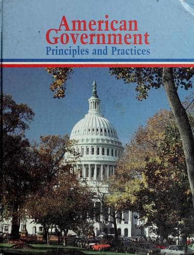 Cover image for American government, principles and practices