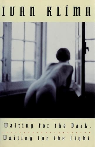 Cover image for Waiting for the dark, waiting for the light