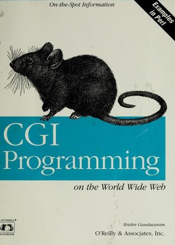 Cover image for CGI programming on the World Wide Web