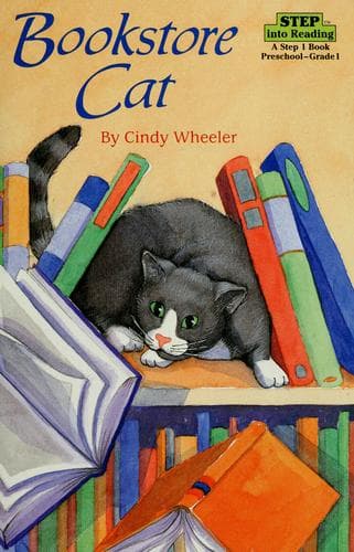 Cover image for Bookstore cat