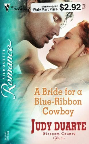 Cover image for A bride for a blue-ribbon cowboy