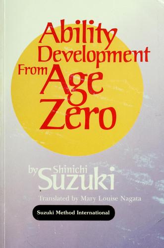 Cover image for Ability development from age zero