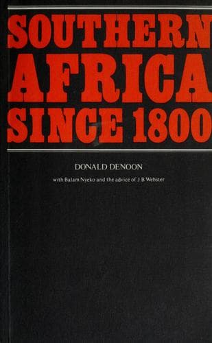Cover image for Southern Africa since 1800