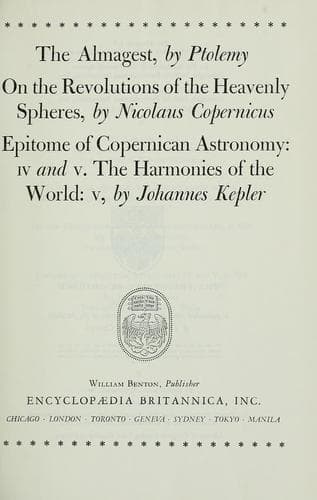 Cover image for The almagest