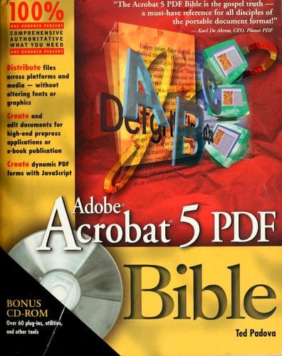 Cover image for Adobe Acrobat 5 PDF bible