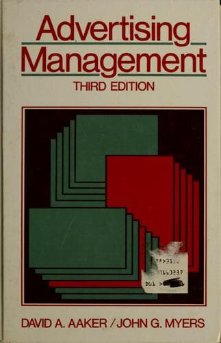 Cover image for Advertising management