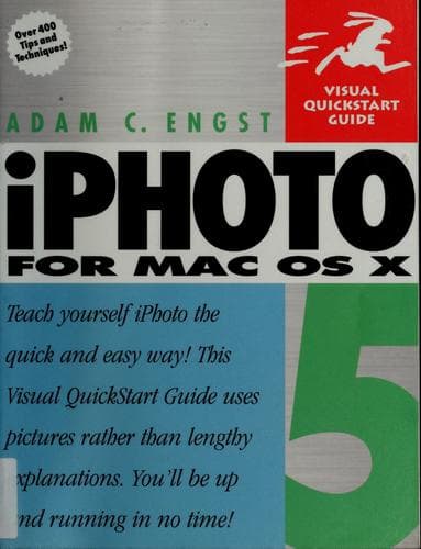 Cover image for iPhoto 5 for Mac OS X